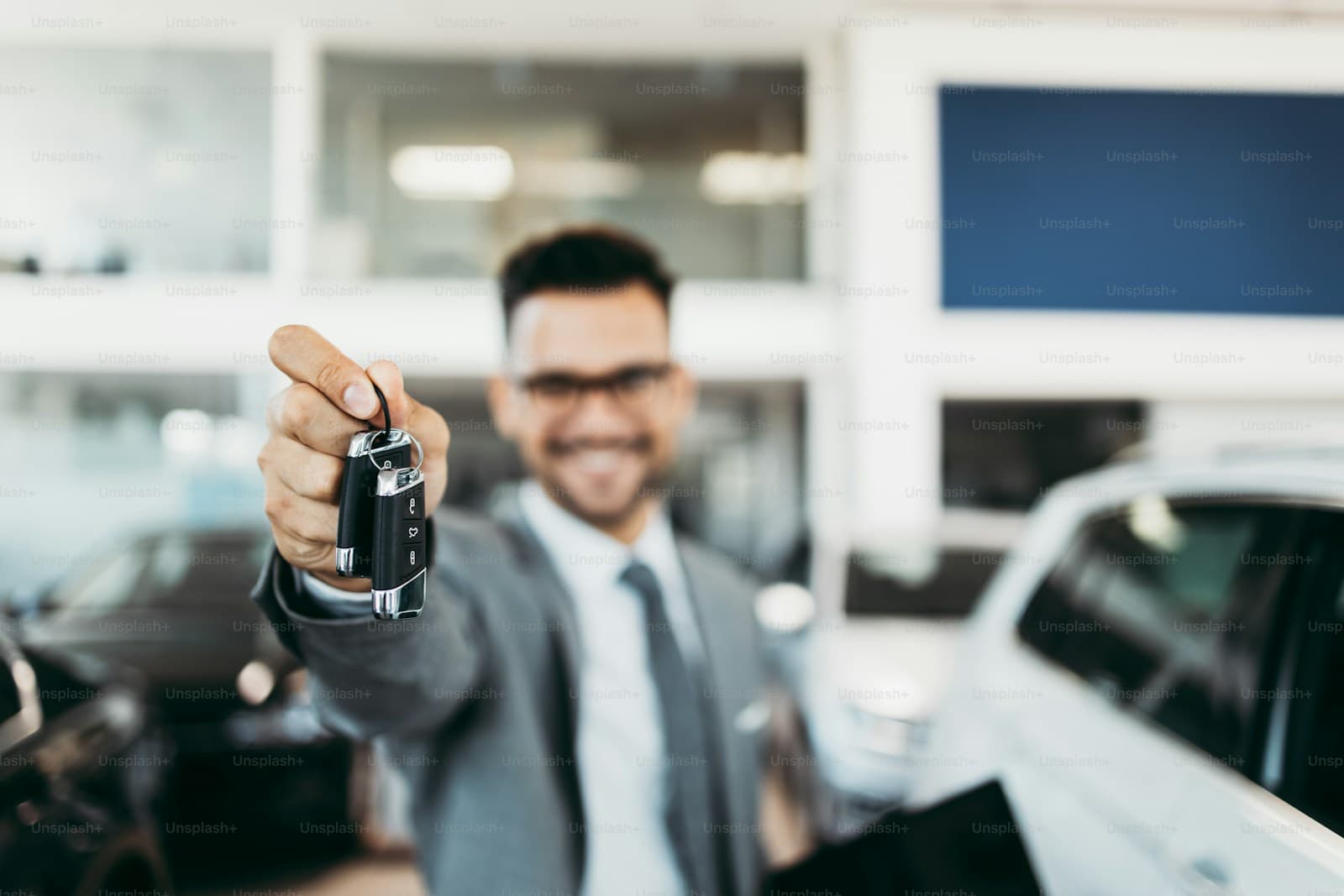 New Car Purchase — insurance-related stock photo